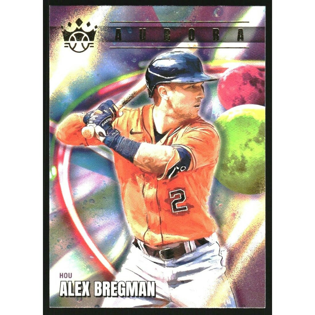 2022 Diamond Kings Aurora #11 Alex Bregman Trading Card: $10 2022 Diamond Kings Aurora #11 Alex Bregman Trading Card: $10