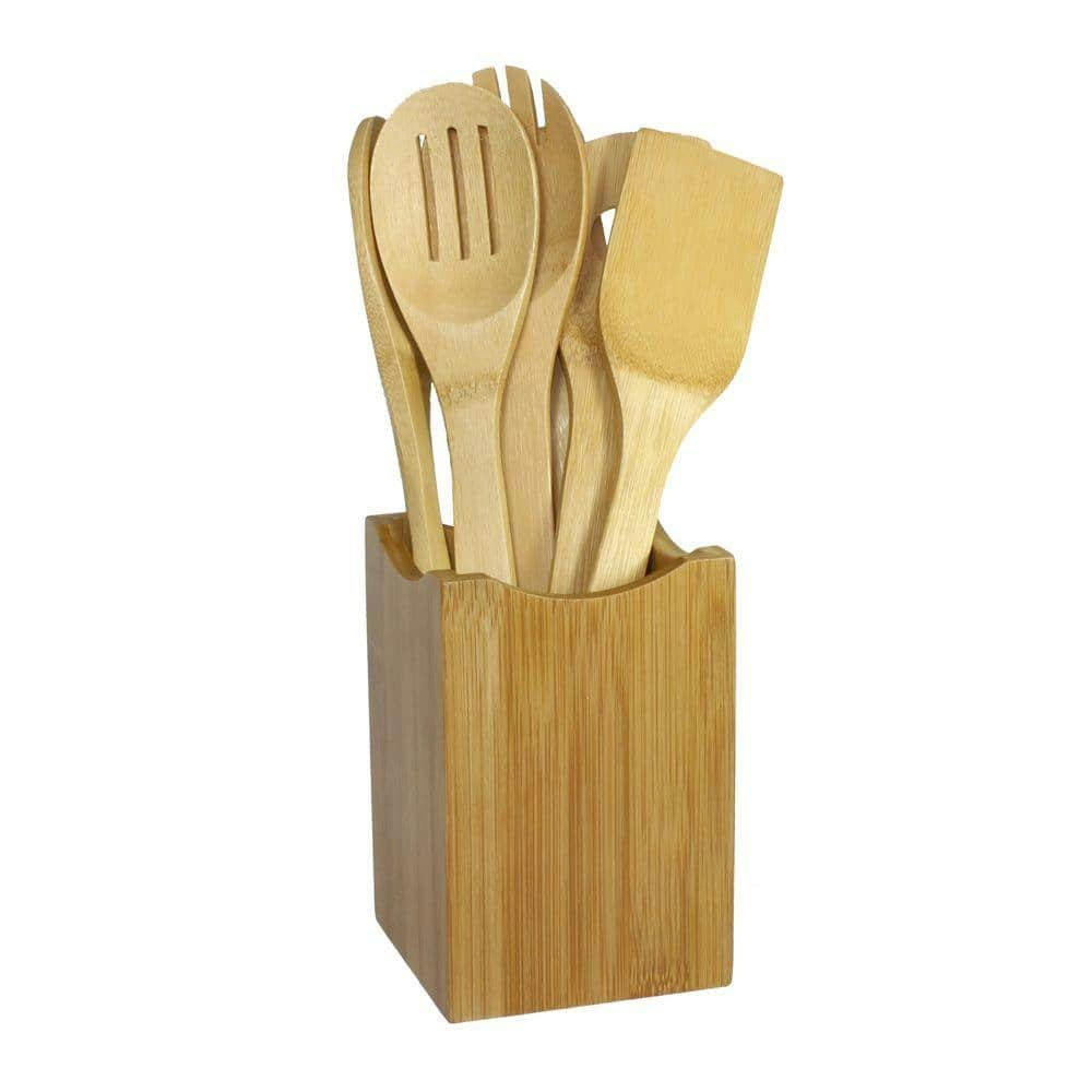 Bamboo Cooking Utensil Set 7-Piece: $15.05 Bamboo Cooking Utensil Set 7-Piece: $15.05