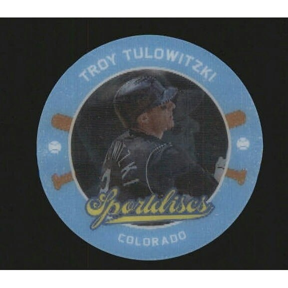2013 Hometown Heroes Troy Tulowitzki Sport Disc #10: $10 2013 Hometown Heroes Troy Tulowitzki Sport Disc #10: $10