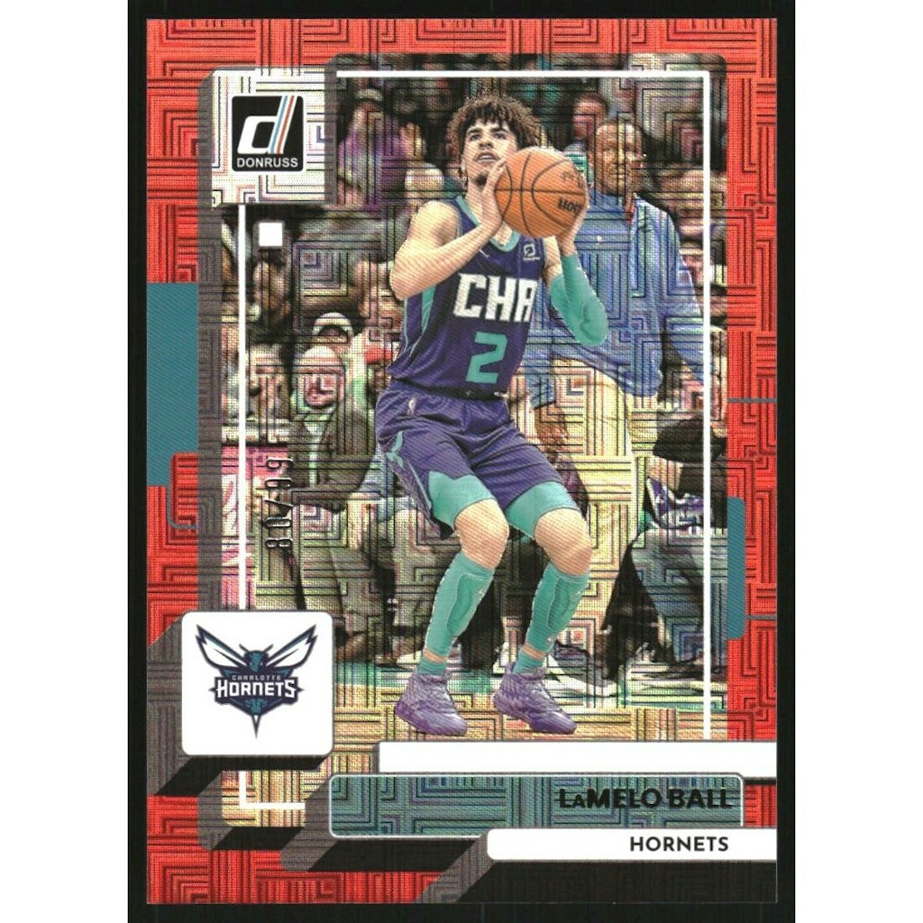 2022-23 Donruss Choice Red LaMelo Ball Card: $18 2022-23 Donruss Choice Red LaMelo Ball Card: $18