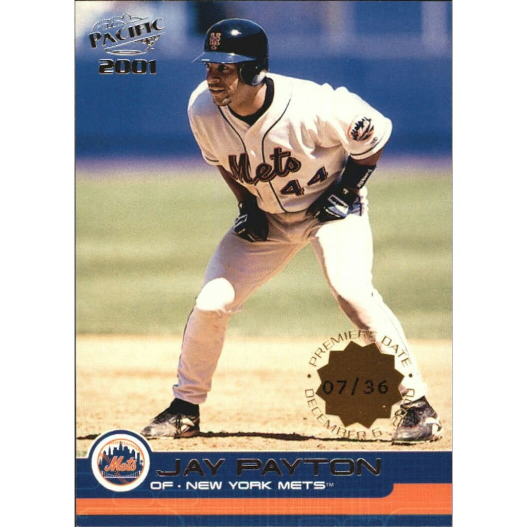 2001 Pacific Premiere Date Jay Payton #275 Trading Card: $12 2001 Pacific Premiere Date Jay Payton #275 Trading Card: $12