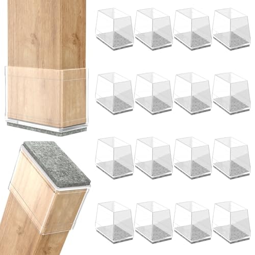 Rectangle Chair Leg Protectors 16-Pack: $16.99 Rectangle Chair Leg Protectors 16-Pack: $16.99