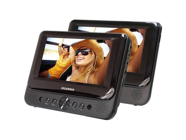 Sylvania 7-inch Dual Screen Portable DVD Player: $79.99 Sylvania 7-inch Dual Screen Portable DVD Player: $79.99