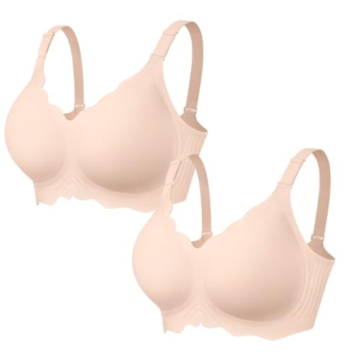 Oeak Women's Wireless Pushup Jelly Bra 2-Pack: $32.98 Oeak Women's Wireless Pushup Jelly Bra 2-Pack: $32.98