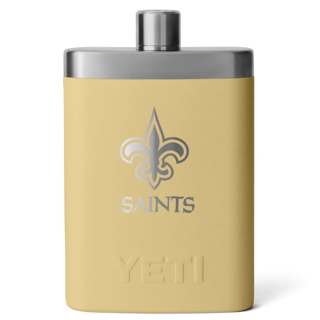 Yeti 7-ounce New Orleans Saints Flask: $70 Yeti 7-ounce New Orleans Saints Flask: $70