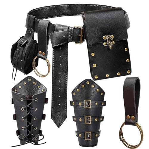 Renaissance Belt Pouch and Viking Bracer Halloween Costume Set: $25.49 Renaissance Belt Pouch and Viking Bracer Halloween Costume Set: $25.49