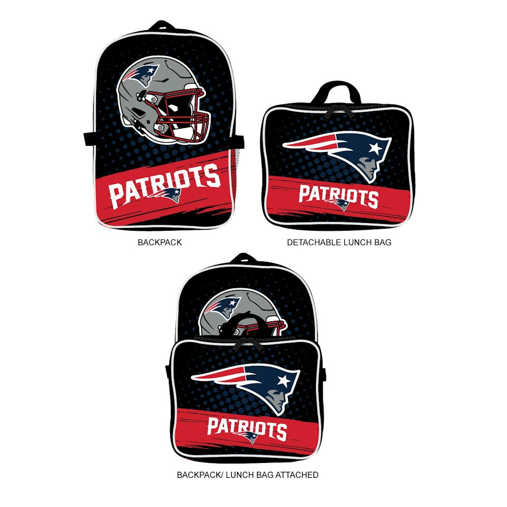 Mojo New England Patriots Backpack and Lunch Box 2-Piece Set: $37.49 Mojo New England Patriots Backpack and Lunch Box 2-Piece Set: $37.49