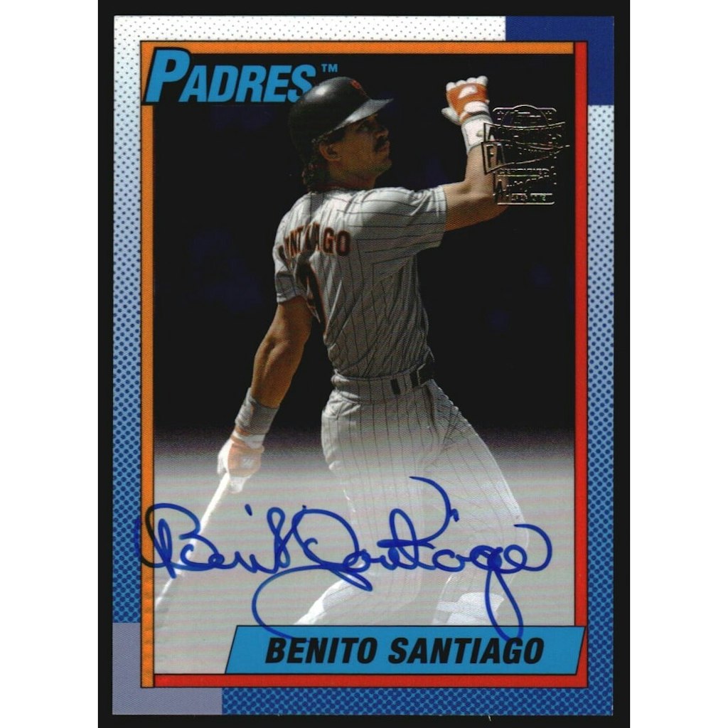 Benito Santiago 2020 Topps Archives Fan Favorites Autograph Card: $36 Benito Santiago 2020 Topps Archives Fan Favorites Autograph Card: $36