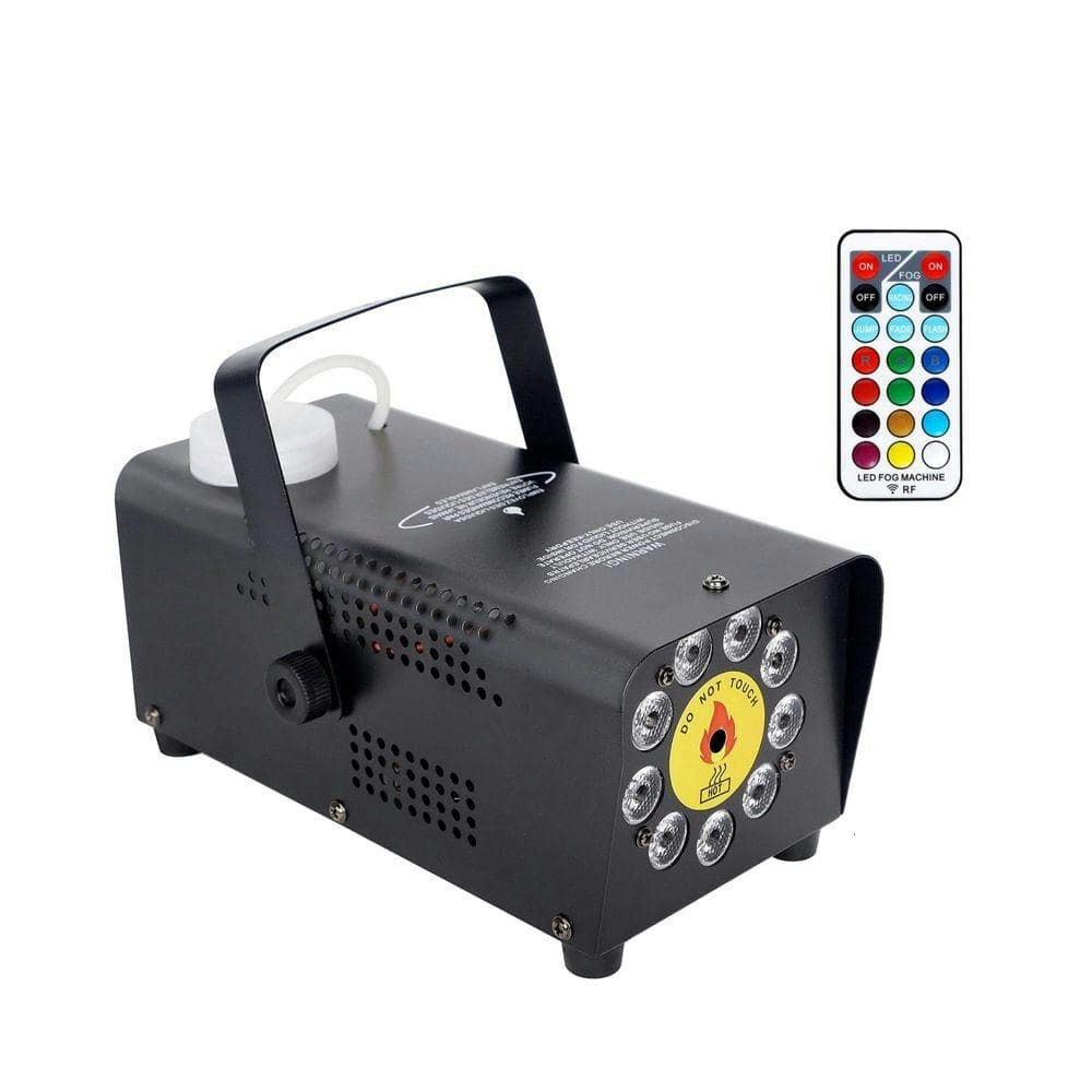 500-Watt Fog Machine with 9 LED Lights and Remote Control: $129 500-Watt Fog Machine with 9 LED Lights and Remote Control: $129