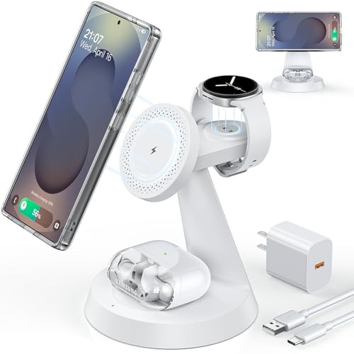 Meifigno Magnetic Wireless Charger for Samsung Galaxy S26 Ultra and Galaxy Watch 8: $39.98 Meifigno Magnetic Wireless Charger for Samsung Galaxy S26 Ultra and Galaxy Watch 8: $39.98