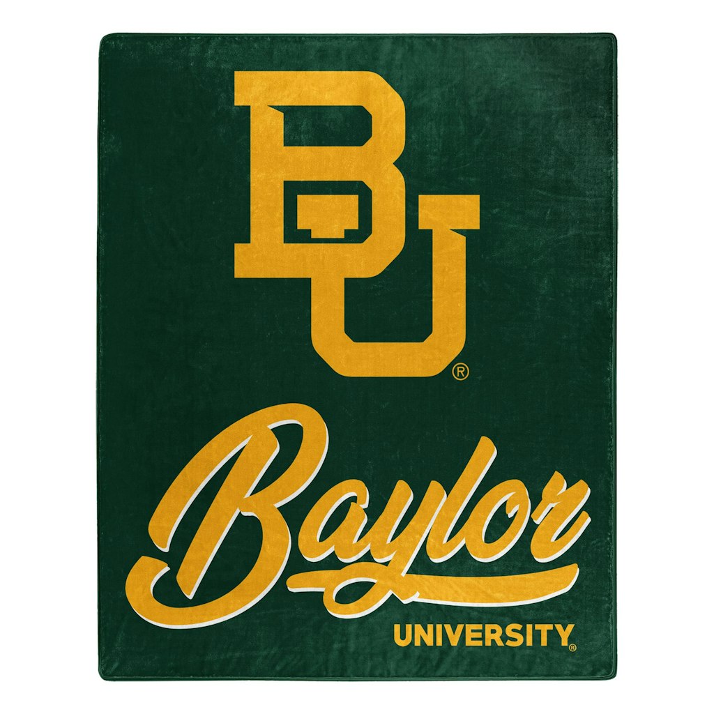Baylor Bears 50" x 60" Signature Raschel Plush Throw Blanket: $49.99 Baylor Bears 50" x 60" Signature Raschel Plush Throw Blanket: $49.99