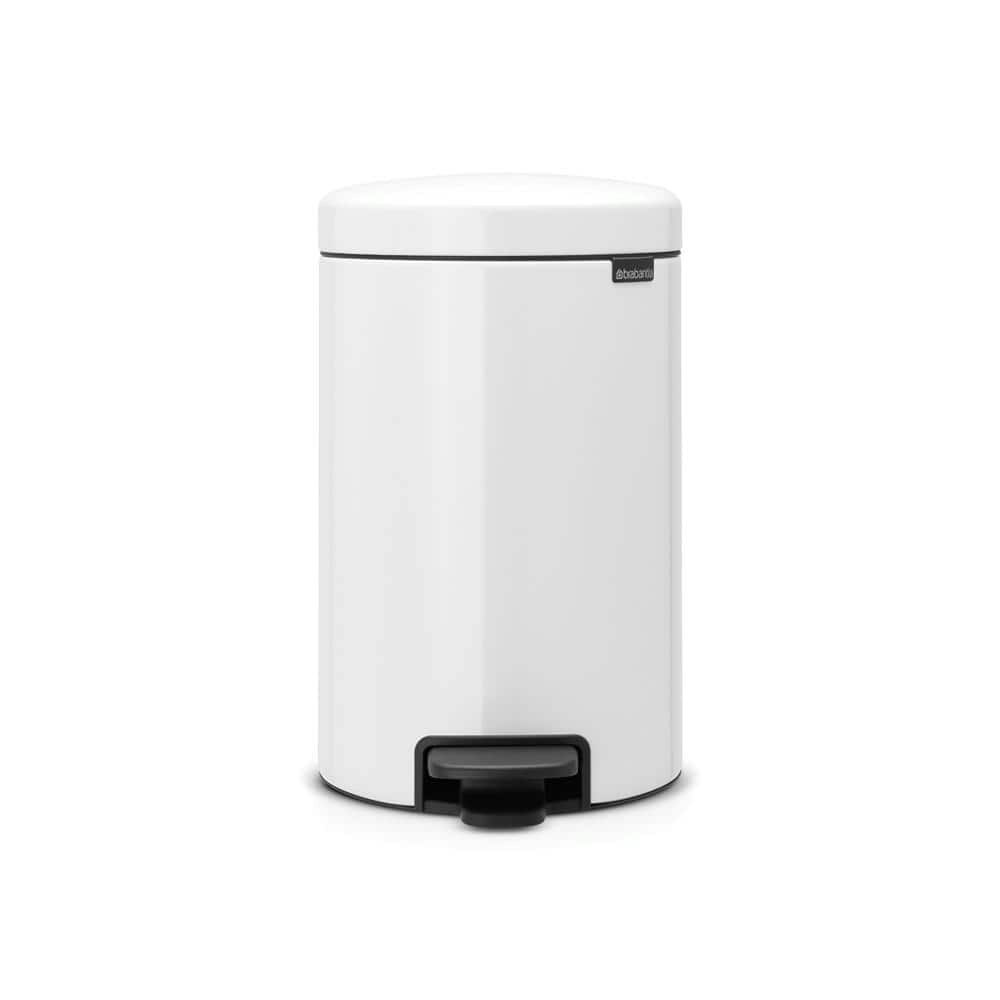 NewIcon 3.2-Gallon Steel Step-On Trash Can: $47.32