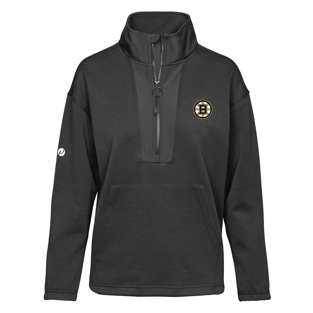 Women's Levelwear Boston Bruins Quarter-Zip Pullover: $106.49 Women's Levelwear Boston Bruins Quarter-Zip Pullover: $106.49