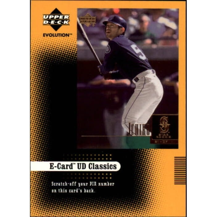 2001 Upper Deck Evolution Ichiro Suzuki e-Card Classic: $10 2001 Upper Deck Evolution Ichiro Suzuki e-Card Classic: $10