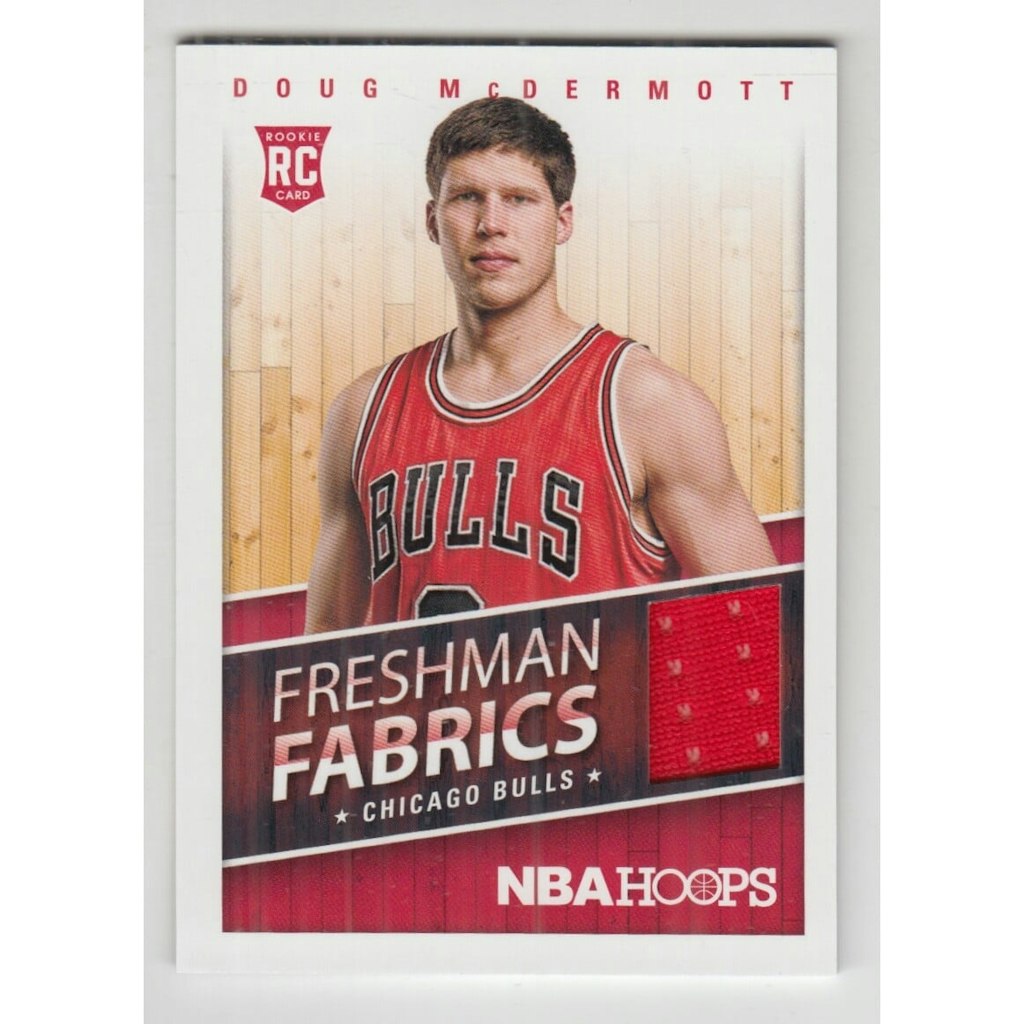 2014-15 Hoops Freshman Fabrics Doug McDermott #4 Basketball Card: $14 2014-15 Hoops Freshman Fabrics Doug McDermott #4 Basketball Card: $14