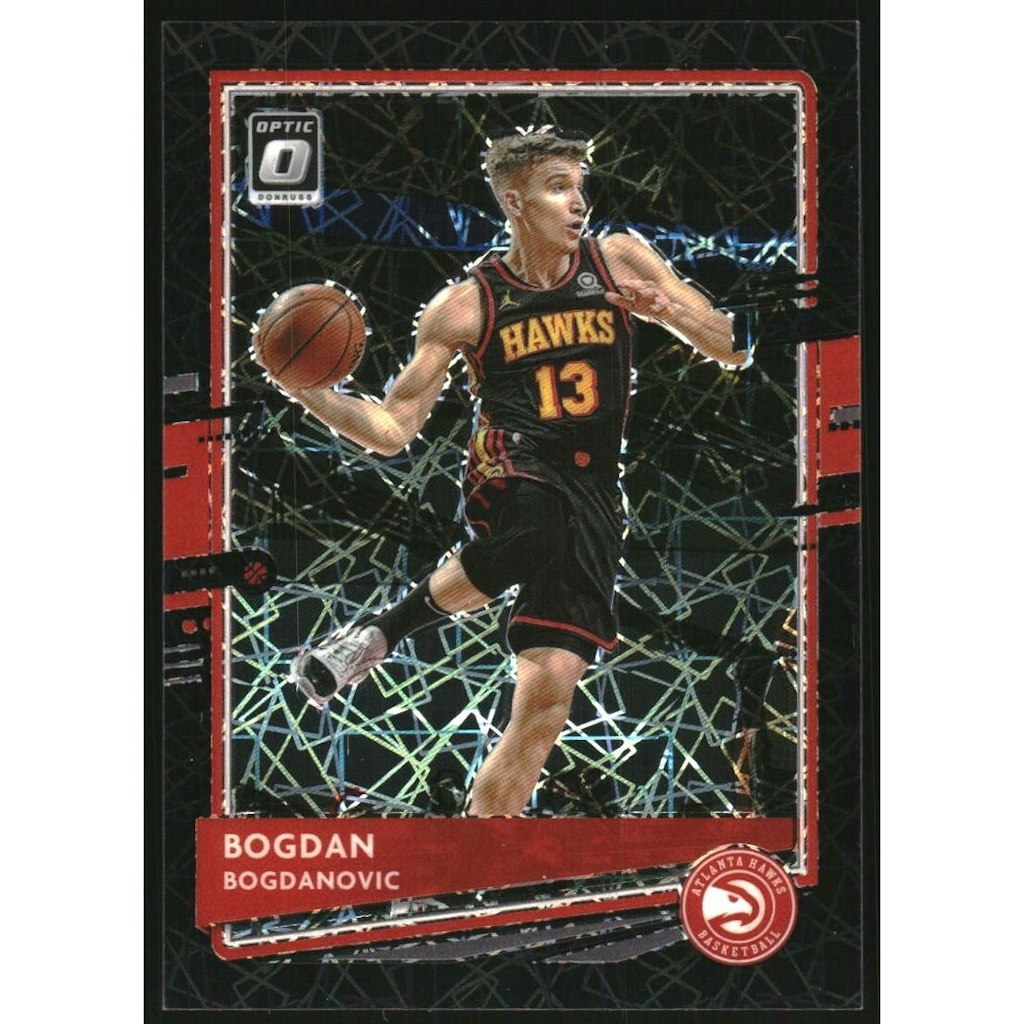 2020-21 Donruss Optic Black Velocity Bogdan Bogdanovic #104 Card: $10 2020-21 Donruss Optic Black Velocity Bogdan Bogdanovic #104 Card: $10