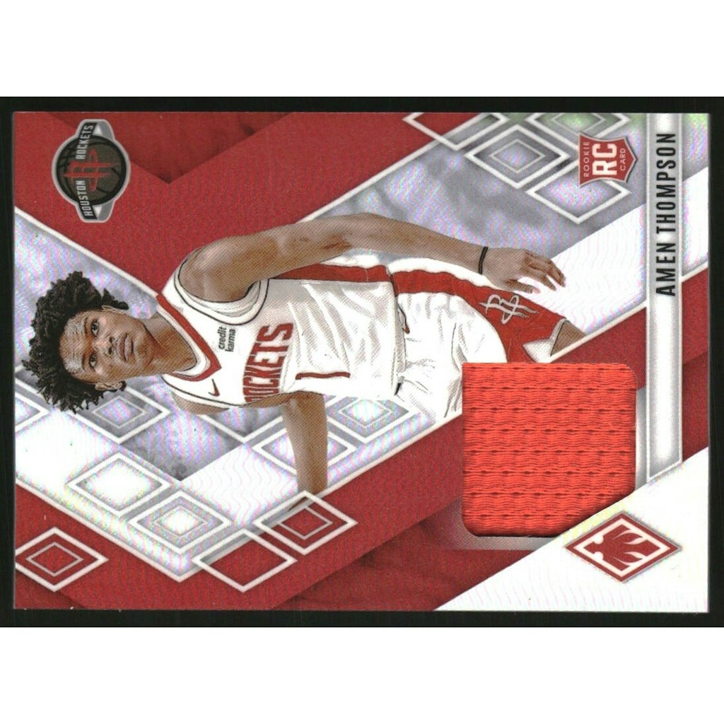 2023-24 Panini Phoenix Amen Thompson Rookie Memorabilia Card: $12 2023-24 Panini Phoenix Amen Thompson Rookie Memorabilia Card: $12