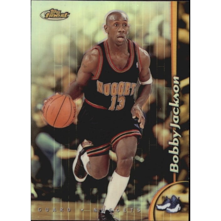 1998-99 Finest Bobby Jackson Refractor Card: $10 1998-99 Finest Bobby Jackson Refractor Card: $10