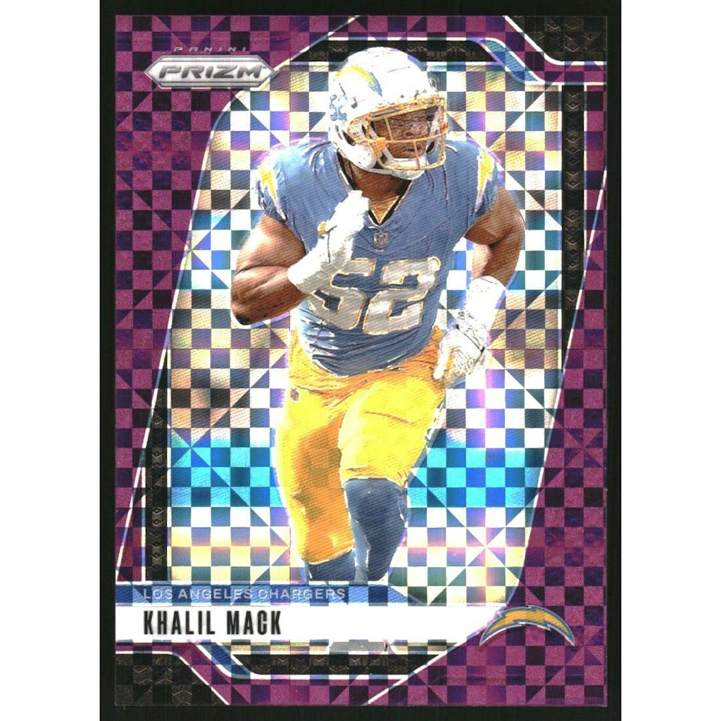 2024 Panini Prizm Khalil Mack Purple Power Card #162: $10 2024 Panini Prizm Khalil Mack Purple Power Card #162: $10