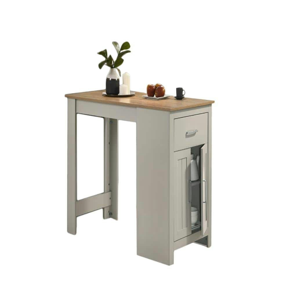 Counter Height Dining Table with Storage: $179.99