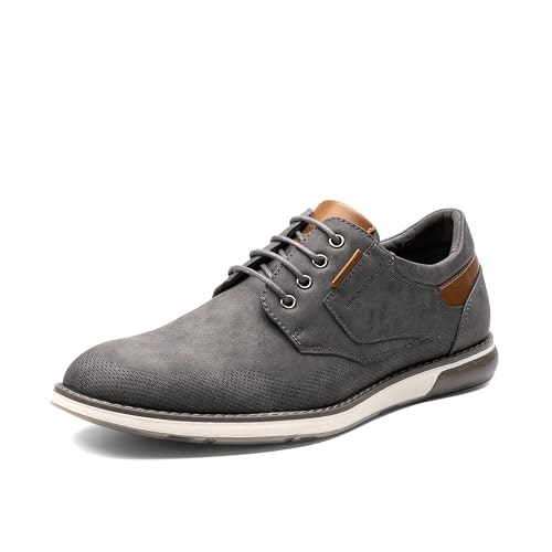 Bruno Marc Men's Dress Oxford Derby Sneakers 10.5: $41.99