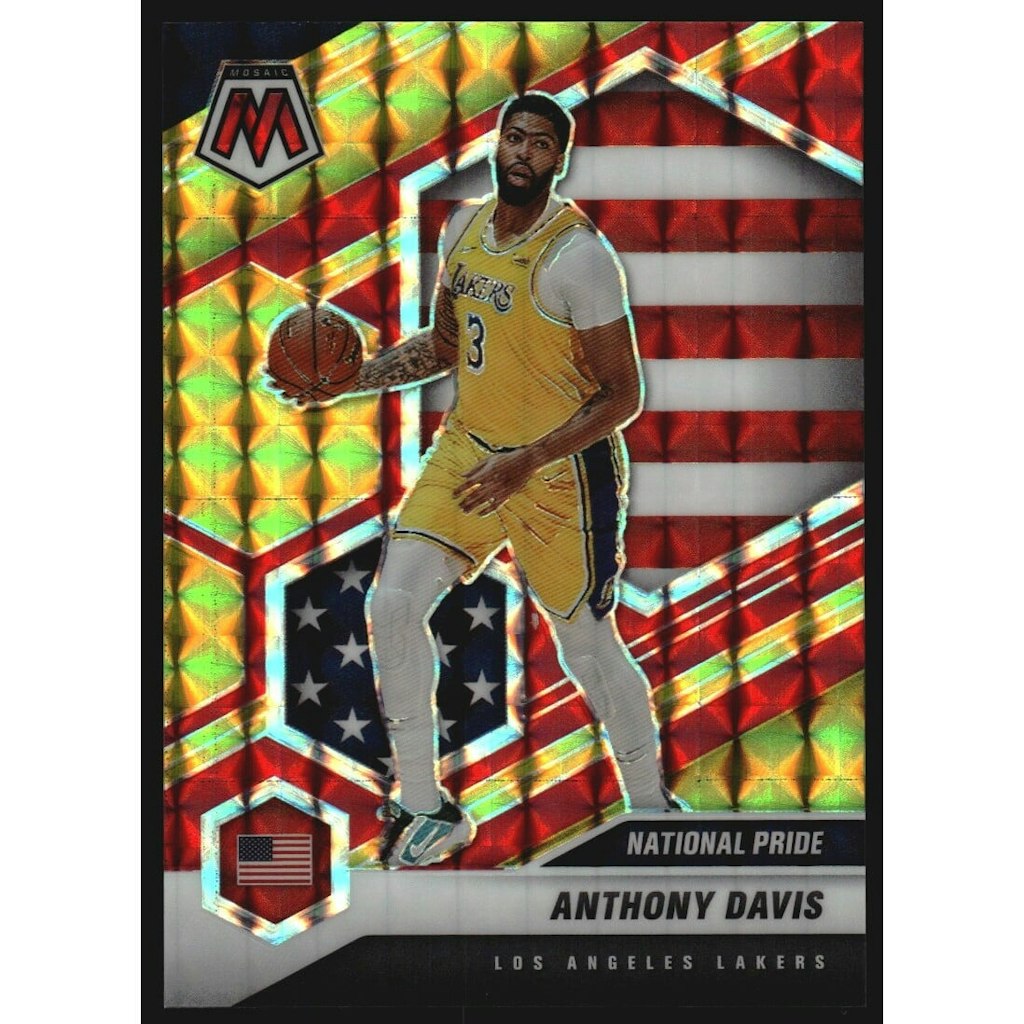 2020-21 Panini Mosaic Choice Fusion Red and Yellow Anthony Davis Card #250: $15 2020-21 Panini Mosaic Choice Fusion Red and Yellow Anthony Davis Card #250: $15