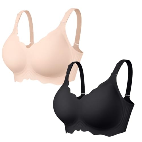 Oeak Women's Wireless Pushup Convertible Bra 2-Pack: $36.98 Oeak Women's Wireless Pushup Convertible Bra 2-Pack: $36.98