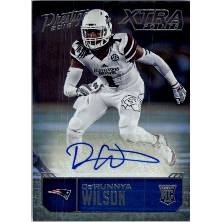 2016 Prestige De'Runnya Wilson Rookie Autograph Xtra Points Platinum Card: $15