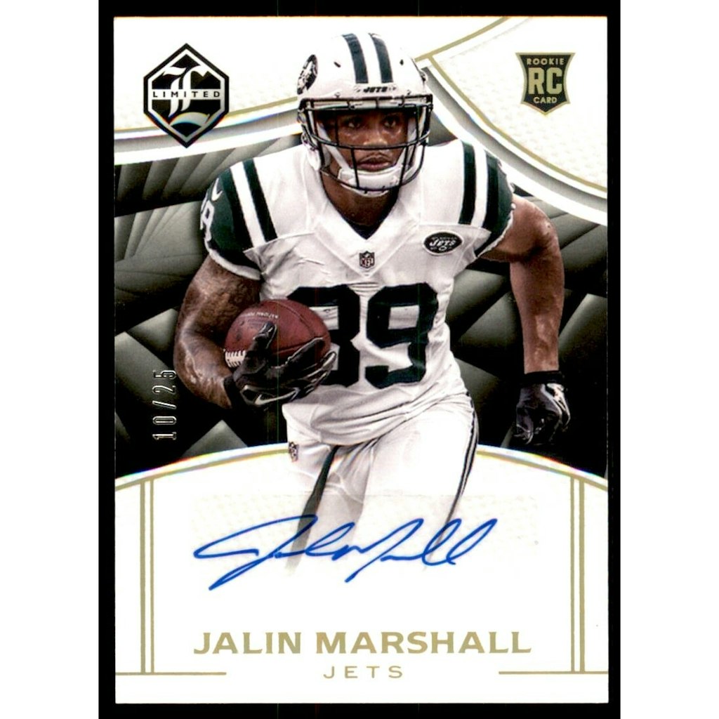 Jalin Marshall 2016 Gold Spotlight #192 Autograph Card: $15