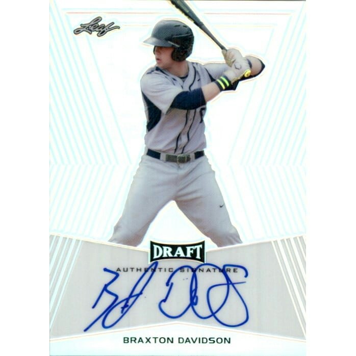 2014 Leaf Metal Draft Braxton Davidson Baseball Card: $5 2014 Leaf Metal Draft Braxton Davidson Baseball Card: $5