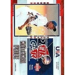 2004 Upper Deck National Pride Rickie Weeks Jersey Card #42: $7 2004 Upper Deck National Pride Rickie Weeks Jersey Card #42: $7