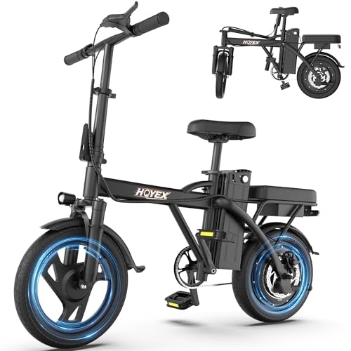 HQYEX 14-Inch 48V Foldable Electric Bike: $249.97