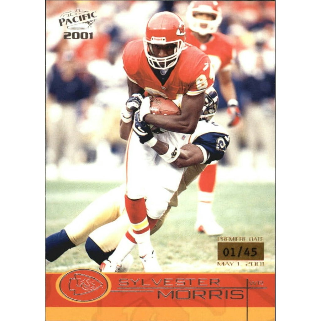 2001 Pacific Premiere Date #215 Sylvester Morris Trading Card: $7.20 2001 Pacific Premiere Date #215 Sylvester Morris Trading Card: $7.20