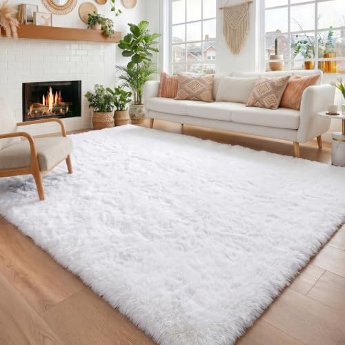 Amdrebio 4x6-Foot Fluffy Area Rug: $25.63 Amdrebio 4x6-Foot Fluffy Area Rug: $25.63