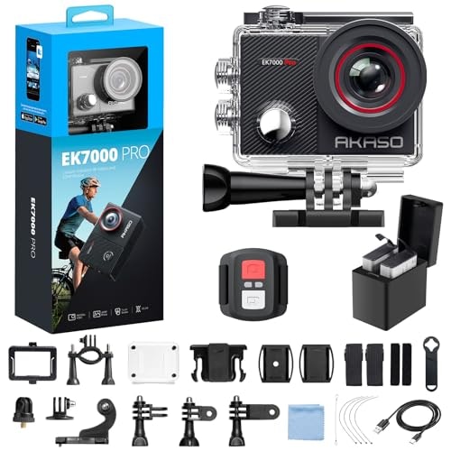 Akaso EK7000 Pro 4K Action Camera: $72.24