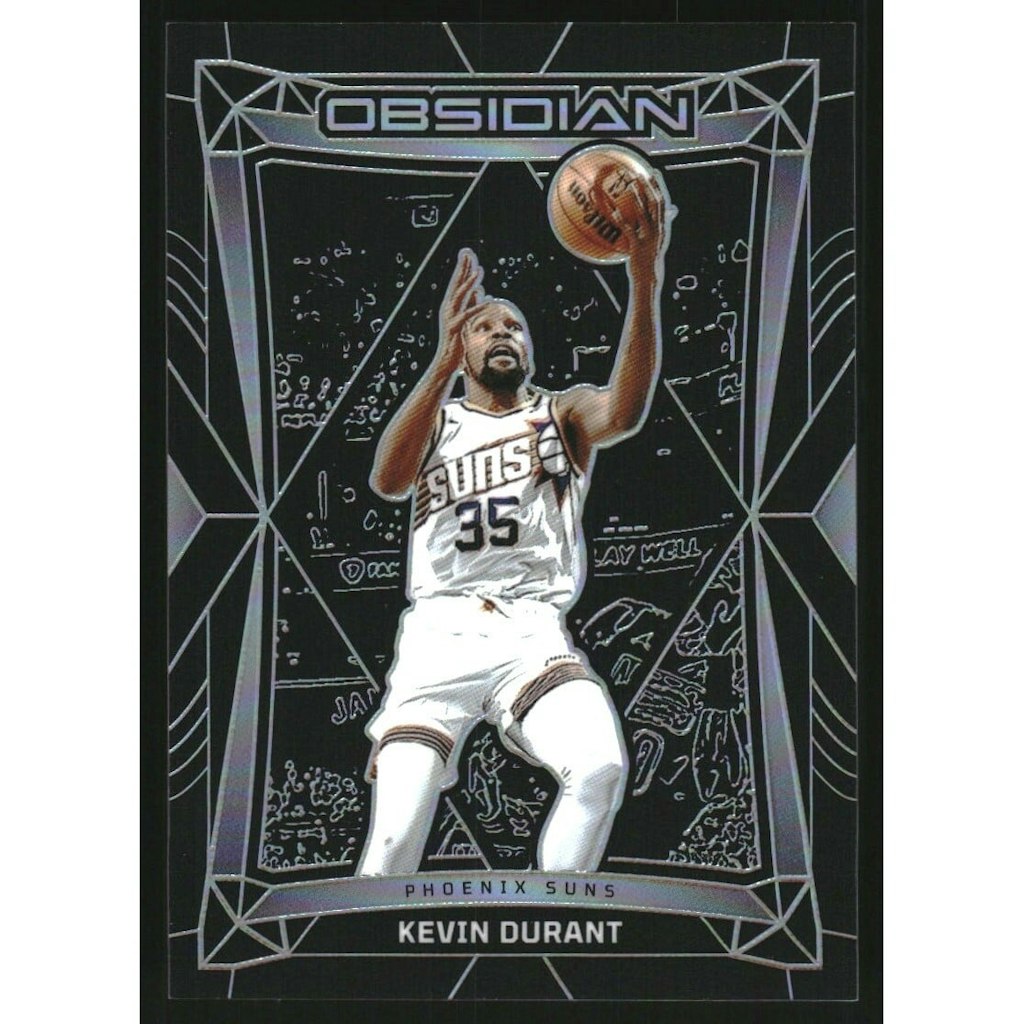 2023-24 Panini Obsidian Kevin Durant Trading Card: $5.40 2023-24 Panini Obsidian Kevin Durant Trading Card: $5.40