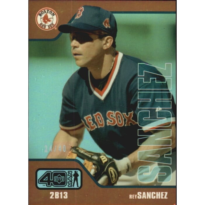 2002 Upper Deck 40-Man Electric Rainbow Rey Sanchez Card #298: $8 2002 Upper Deck 40-Man Electric Rainbow Rey Sanchez Card #298: $8