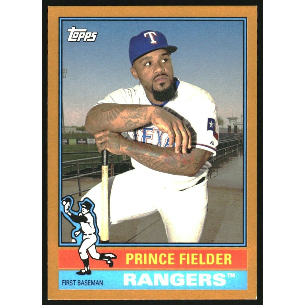 2015 Topps Archives Gold Prince Fielder #191 Card: $9 2015 Topps Archives Gold Prince Fielder #191 Card: $9