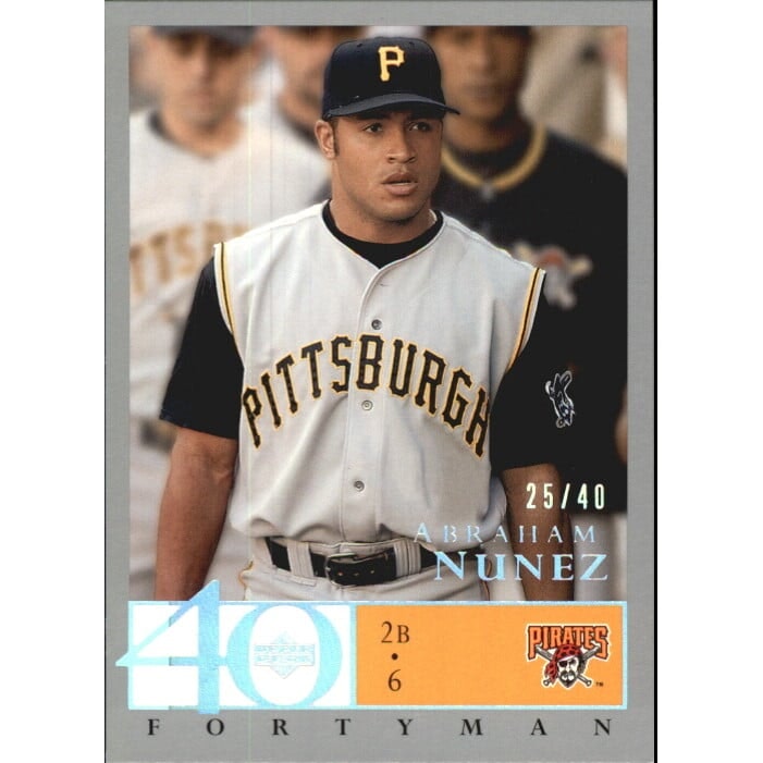 2003 Upper Deck 40-Man Rainbow Abraham Nunez Baseball Card: $8 2003 Upper Deck 40-Man Rainbow Abraham Nunez Baseball Card: $8