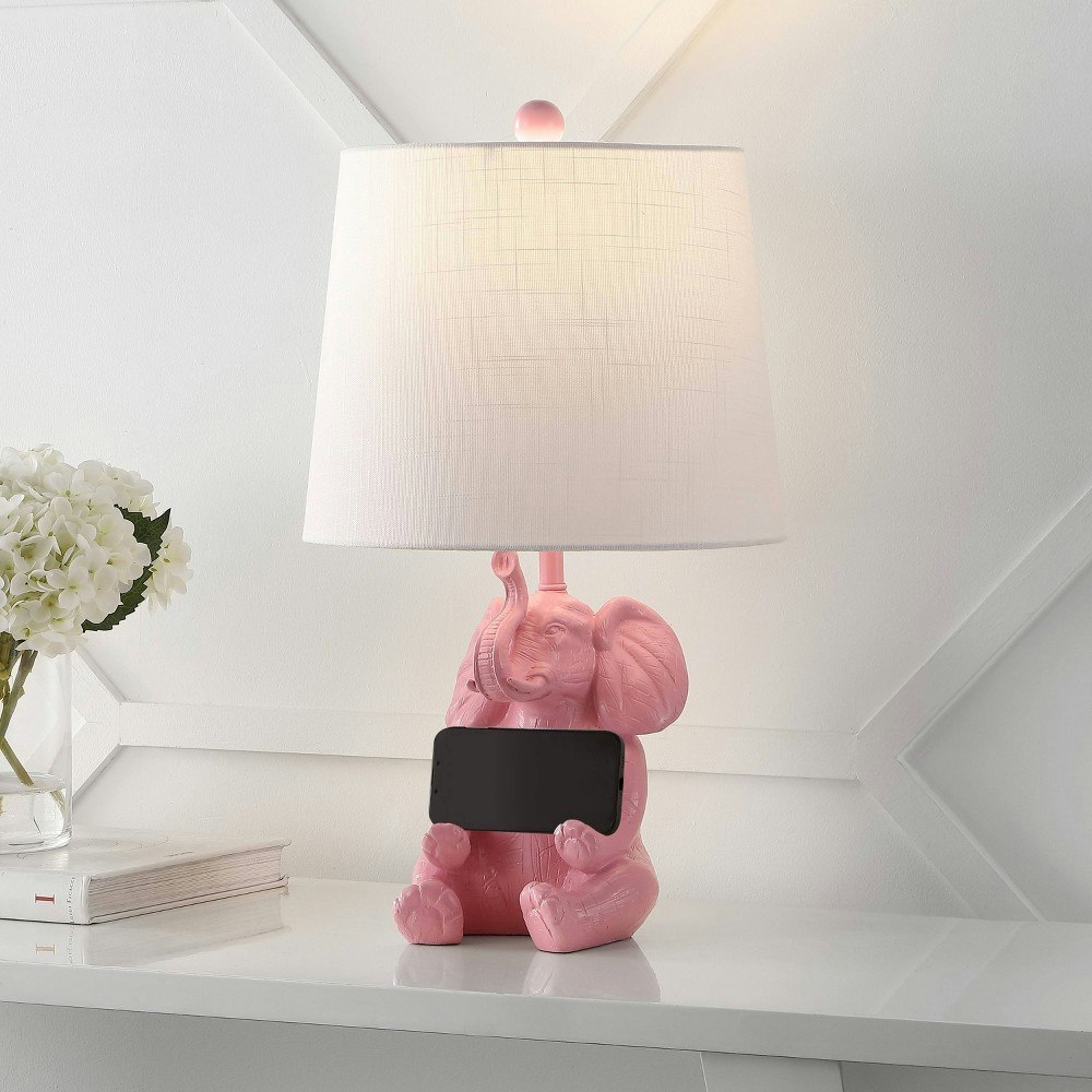 Jonathan Y 21-Inch Kairi Elephant LED Table Lamp: $57.99