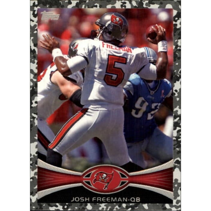 2012 Topps Camo Josh Freeman #136 Trading Card: $5.40 2012 Topps Camo Josh Freeman #136 Trading Card: $5.40