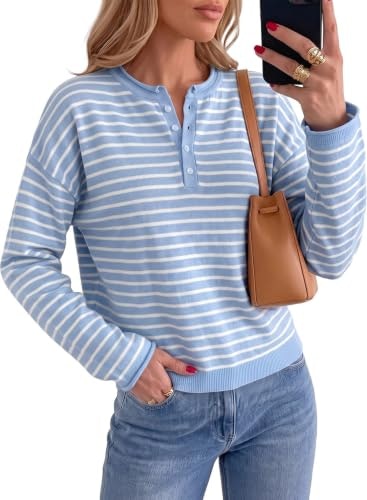 Evaless Women's Striped Sweater: $14.98 Evaless Women's Striped Sweater: $14.98