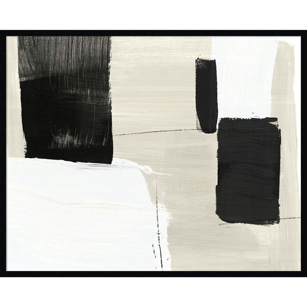 41" x 33" Checkmate I by PI Studio Wood Framed Wall Art Print: $403.99