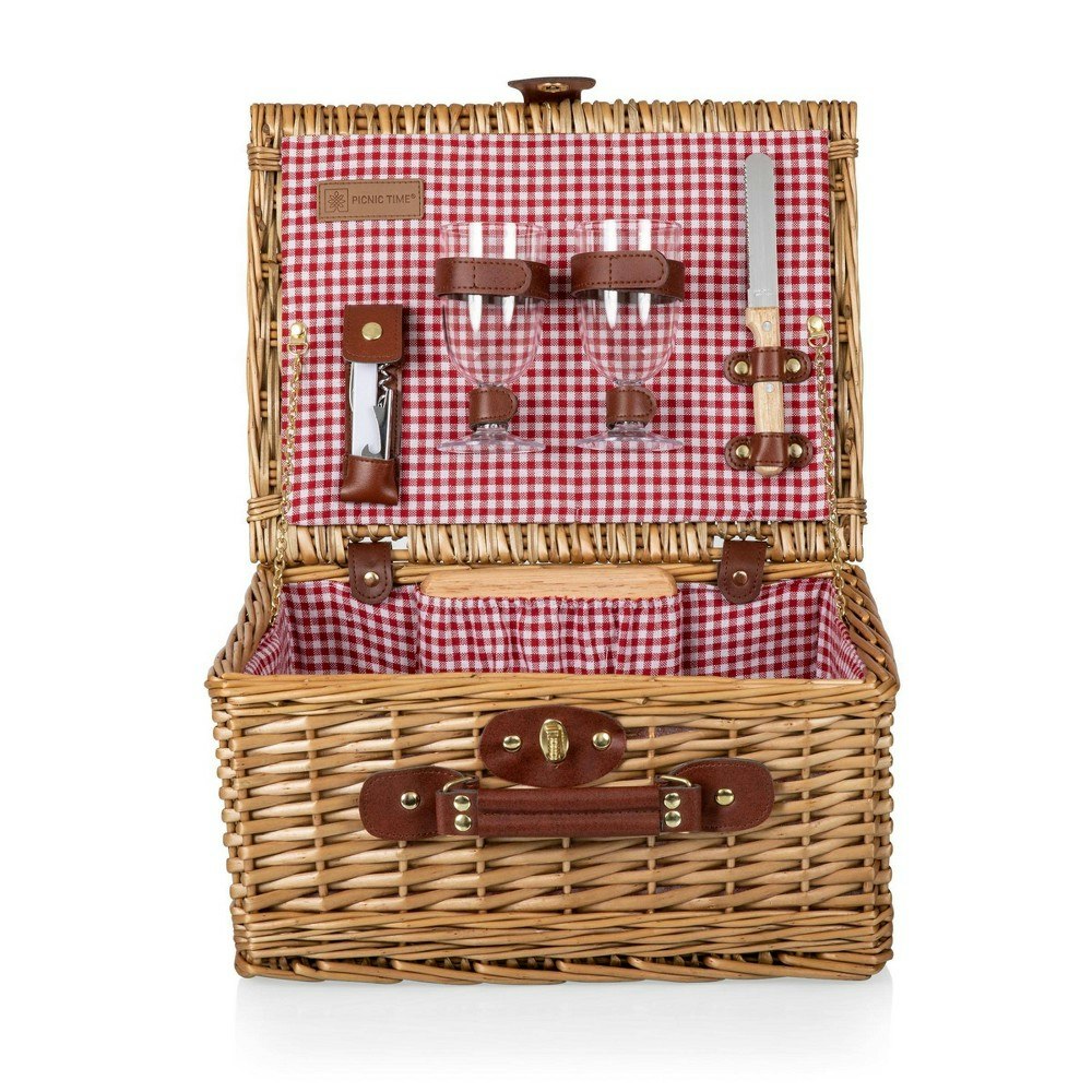 Picnic Time Classic Wine and Cheese Picnic Basket: $95.99 Picnic Time Classic Wine and Cheese Picnic Basket: $95.99