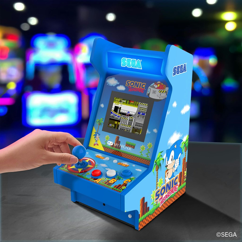 Sonic Mighty Player Portable Retro Arcade: $119.99
