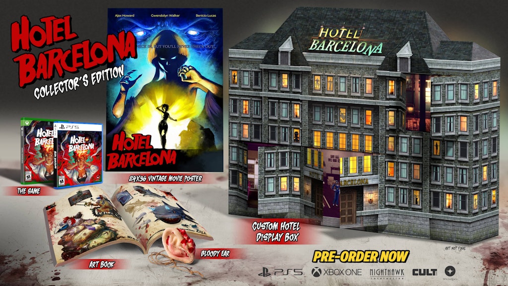 Hotel Barcelona Collector's Edition PlayStation 5: $119.99 Hotel Barcelona Collector's Edition PlayStation 5: $119.99
