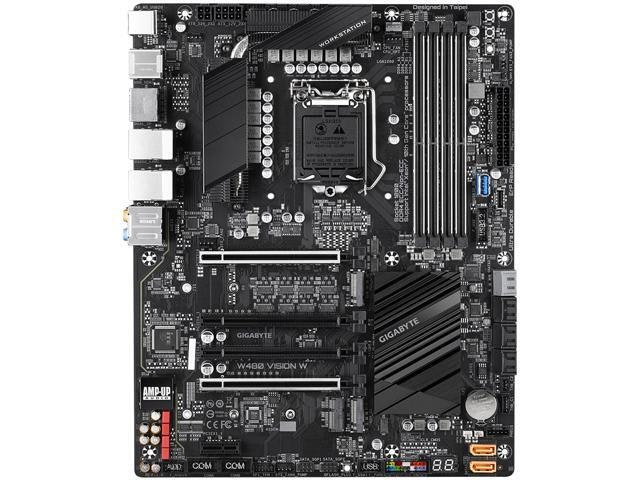 Gigabyte W480 Vision W LGA 1200 Motherboard: $423.09