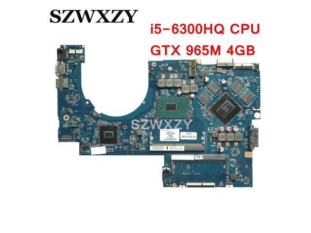 HP 17-AB Laptop Motherboard with Intel Core i5-6300HQ and 4GB GTX 965M: $253.50 HP 17-AB Laptop Motherboard with Intel Core i5-6300HQ and 4GB GTX 965M: $253.50