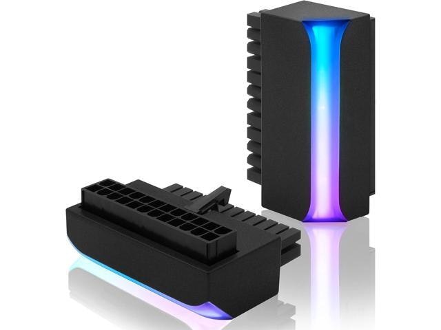 EZDIY-FAB 24-Pin 90-Degree ATX ARGB Power Adapter: $30.09