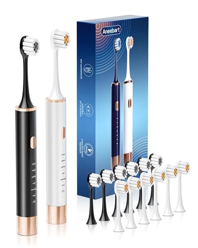 Aneebart 6-Mode Electric Toothbrush 2-Pack: $9.98 Aneebart 6-Mode Electric Toothbrush 2-Pack: $9.98